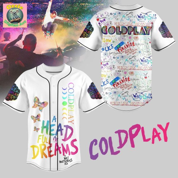 Coldplay A Head Full Of Dream Baseball Jersey