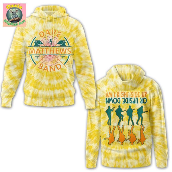 Dave Matthews Band Am I Right Side Up Or Upside Down Hoodie T Shirt