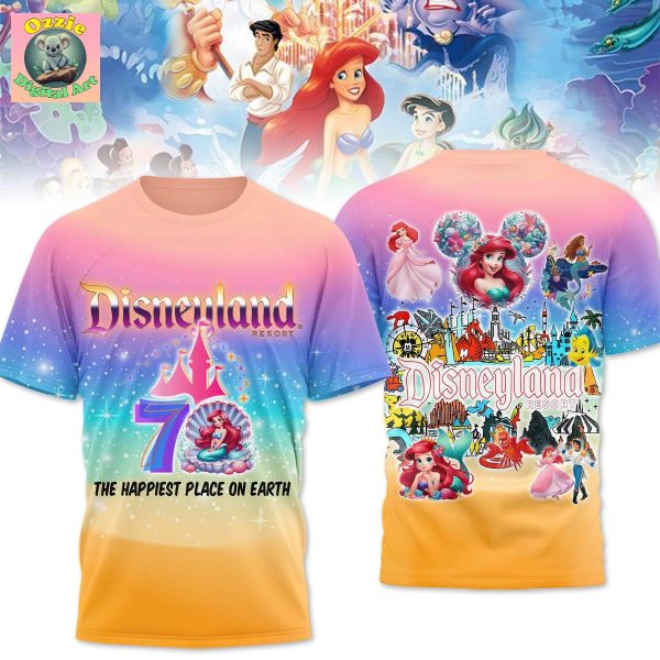 Disneyland Resort 70th Anniversary Hoodie T Shirt