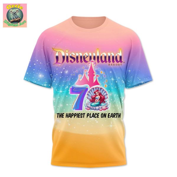 Disneyland Resort 70th Anniversary Hoodie T Shirt
