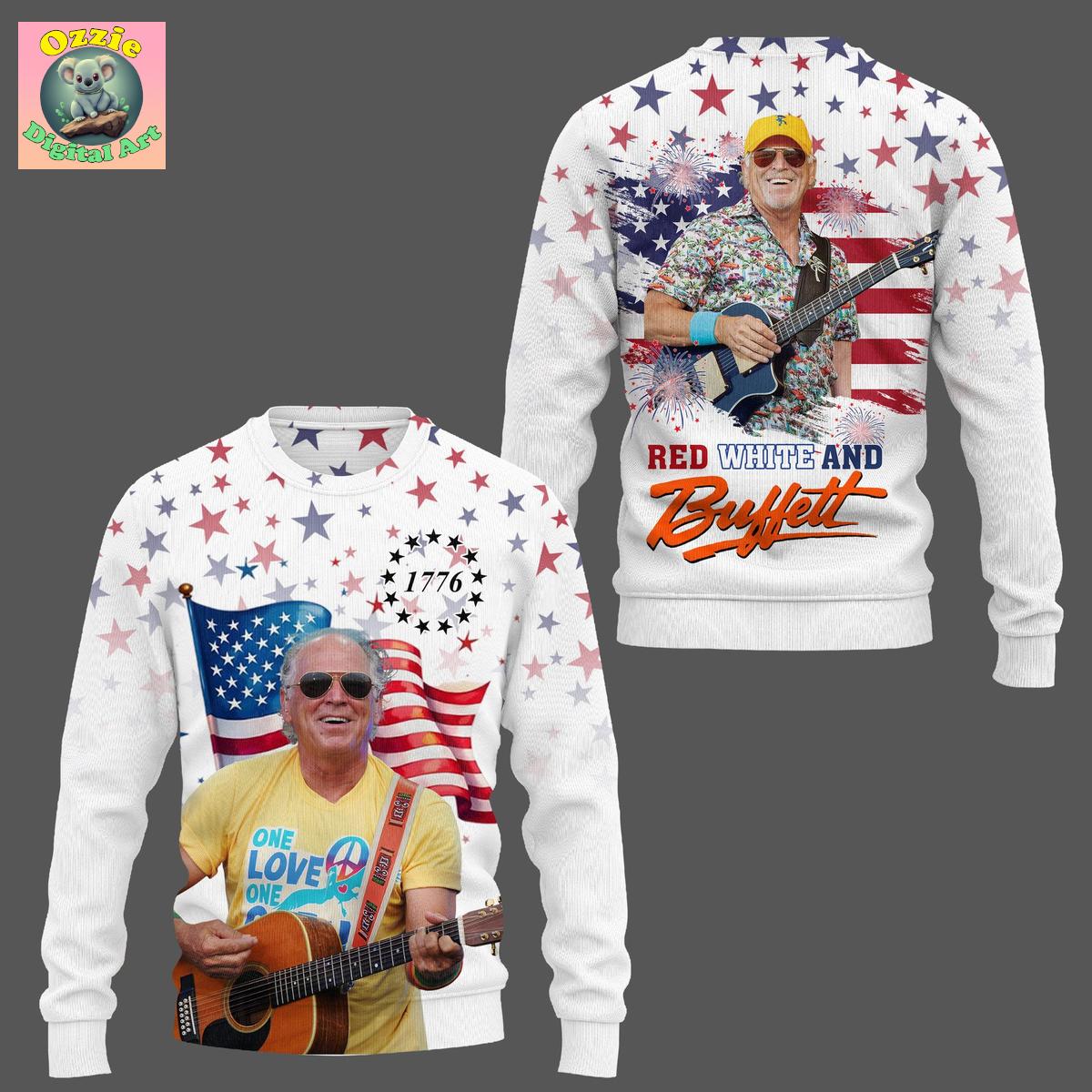 Jimmy Buffett Happy 4th Of July Hoodie T Shirt Jimmy Buffett Happy 4th Of July Hoodie T Shirt