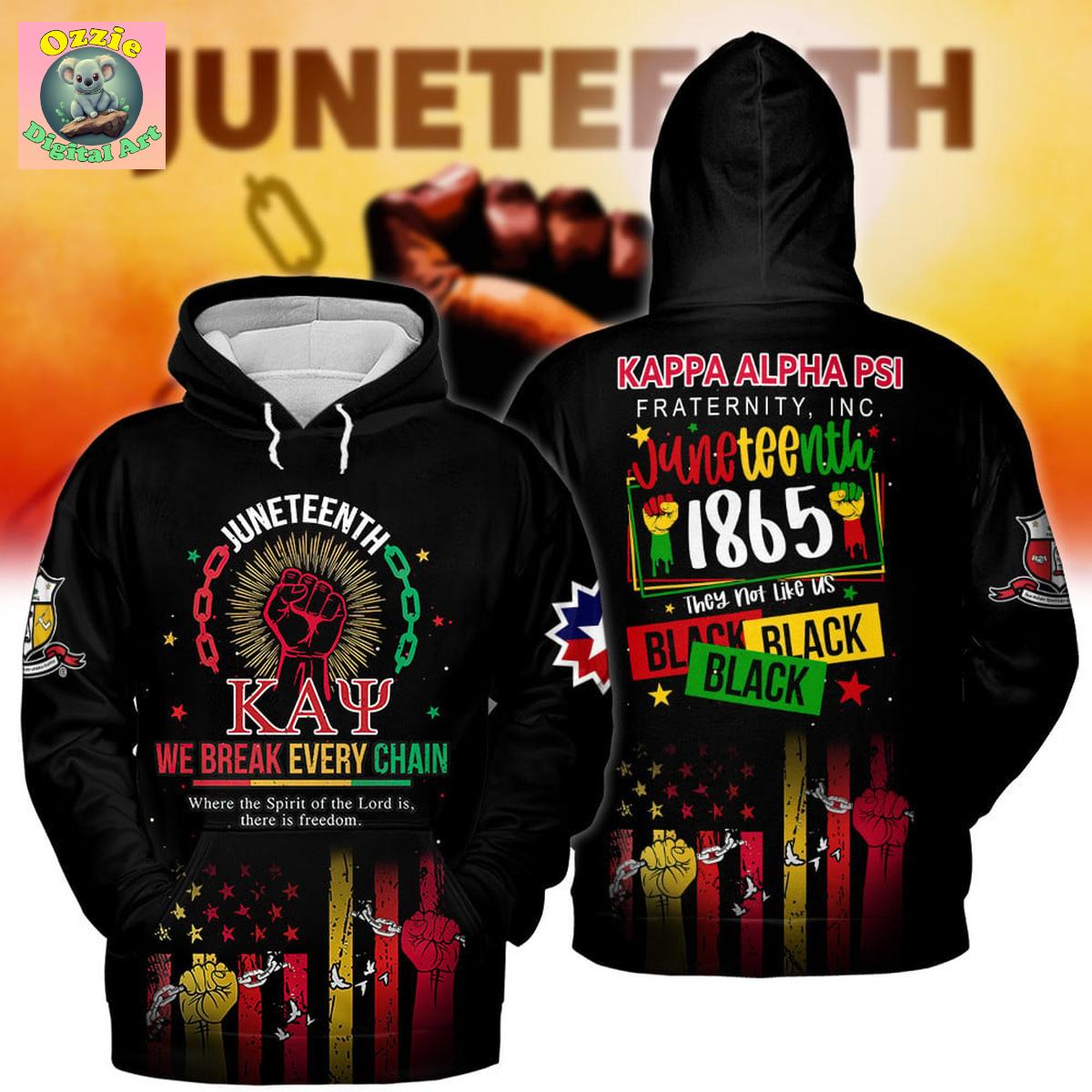 Kappa Alpha Juneteenth Black History Month Hoodie T Shirt Kappa Alpha Juneteenth Black History Month Hoodie T Shirt