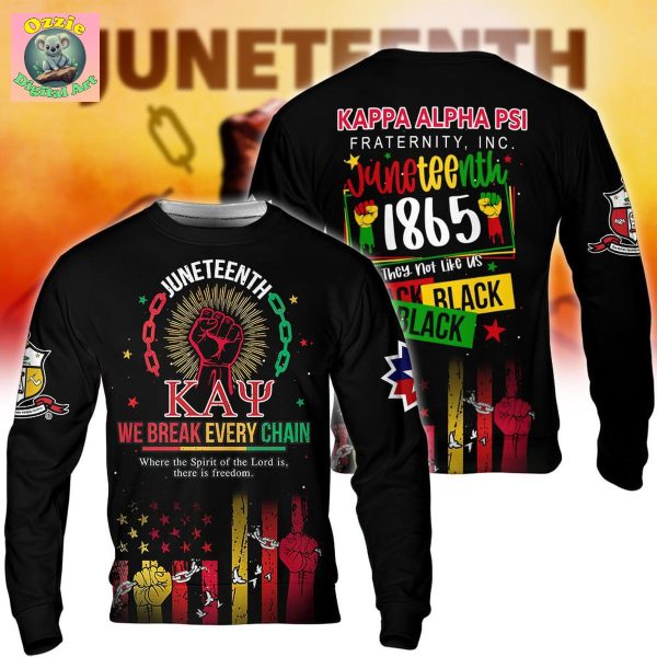 Kappa Alpha Juneteenth Black History Month Hoodie T Shirt