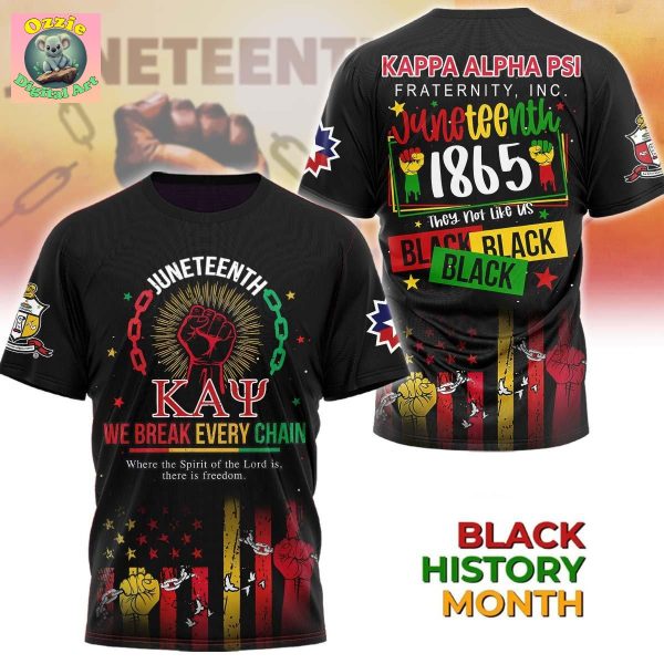 Kappa Alpha Juneteenth Black History Month Hoodie T Shirt