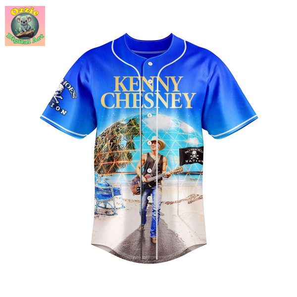 Kenny Chesney No Shoes No Shirt Vegas Problem Baseball Jersey