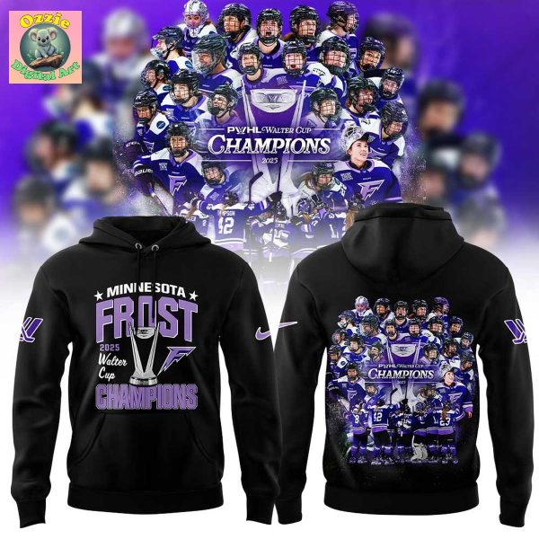 Minnesota Frost 2025 Walter Cup Champions Hoodie T Shirt