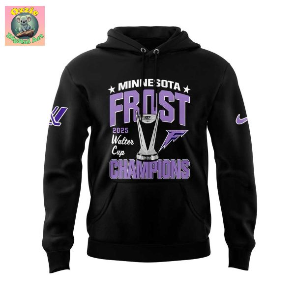 Minnesota Frost 2025 Walter Cup Champions Hoodie T Shirt
