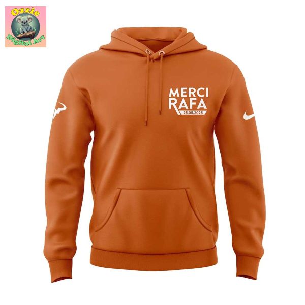 Rafael Nadal Merci Rafa 2025 Thank For The Memories Hoodie T Shirt