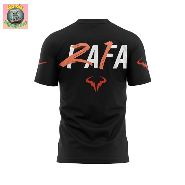 Rafael Nadal Merci Rafa Roland Garros 2025 Hoodie T Shirt