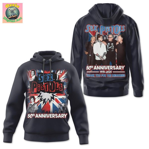 Sex Pistols 50th Anniversary Memories Hoodie T Shirt