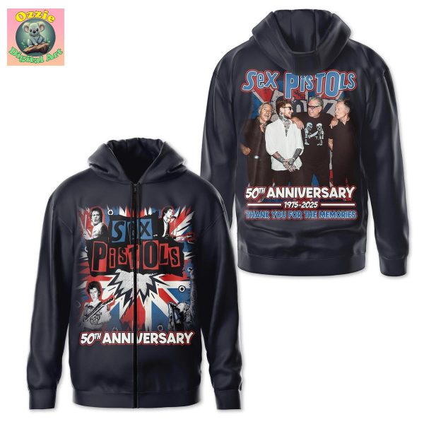 Sex Pistols 50th Anniversary Memories Hoodie T Shirt