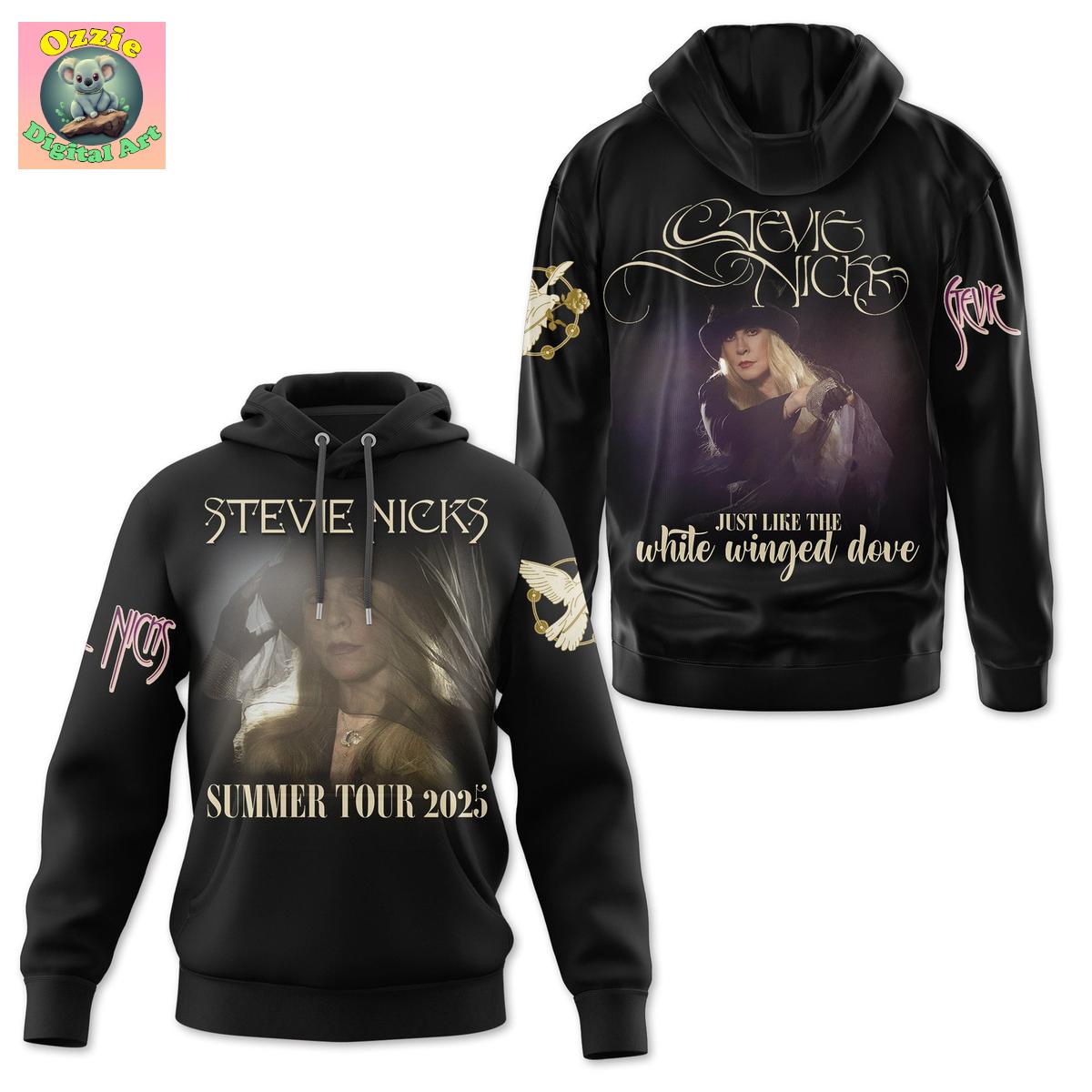 Stevie Nicks Summer Tour 2025 Hoodie T Shirt Stevie Nicks Summer Tour 2025 Hoodie T Shirt