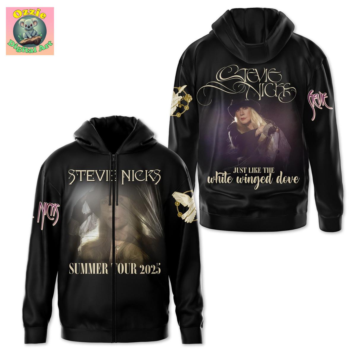 Stevie Nicks Summer Tour 2025 Hoodie T Shirt Stevie Nicks Summer Tour 2025 Hoodie T Shirt