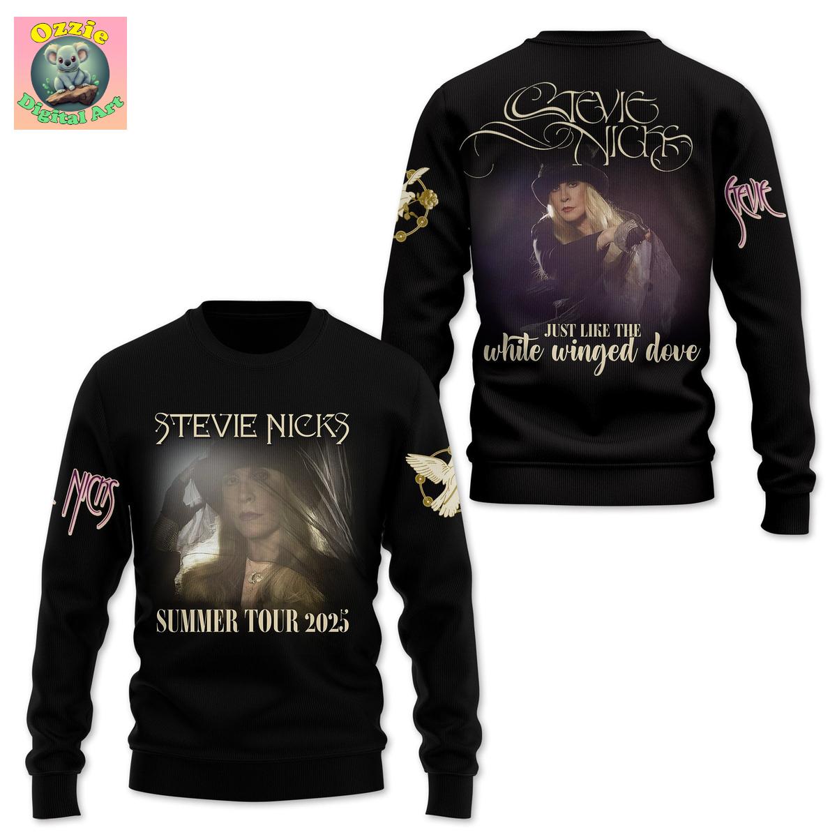 Stevie Nicks Summer Tour 2025 Hoodie T Shirt Stevie Nicks Summer Tour 2025 Hoodie T Shirt
