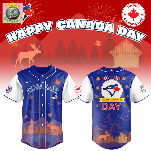 Toronto Blue Jays Happy Canada Day 2025 Baseball Jersey