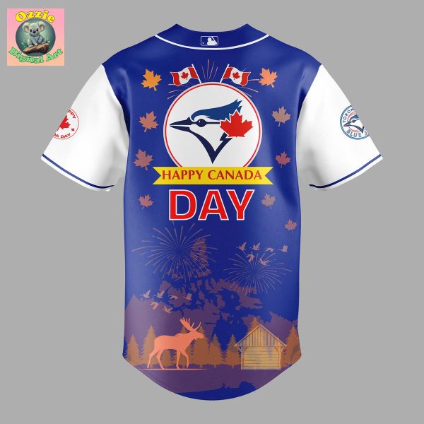 Toronto Blue Jays Happy Canada Day 2025 Baseball Jersey