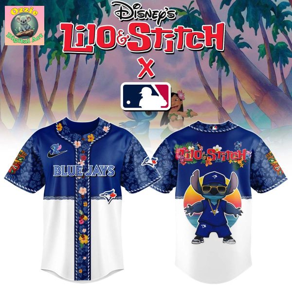 Toronto Blue Jays Lilo & Stitch 2025 Baseball Jersey