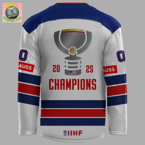 USA Hockey Champions IIHF 2025 Hockey Jersey