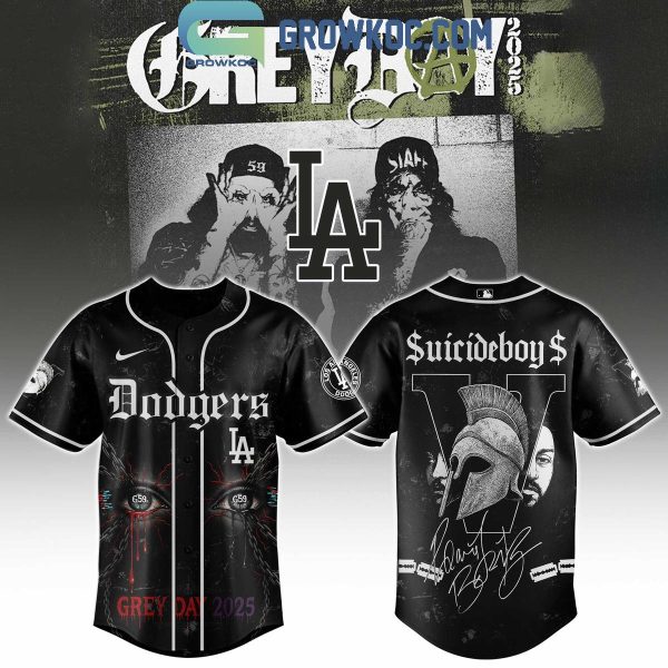 All Team MLB x Suicideboys G59 Greyday Tour 2025 Jersey