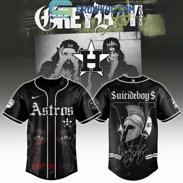 All Team MLB x Suicideboys G59 Greyday Tour 2025 Jersey