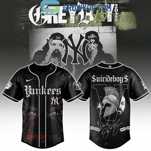 All Team MLB x Suicideboys G59 Greyday Tour 2025 Jersey