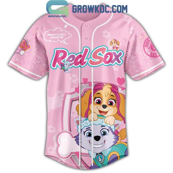 Boston Red Sox x Dog Day With Paw Patrol For Kid And Families 2025 Jersey