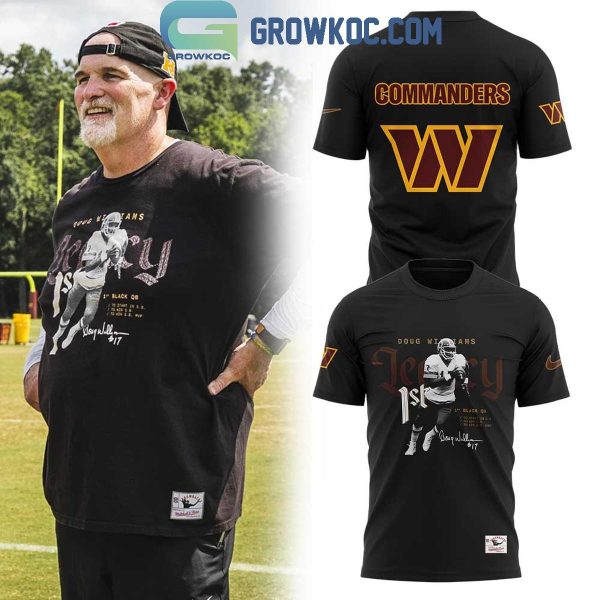 Doug Williams Washington Commanders Signature Hoodie Shirt