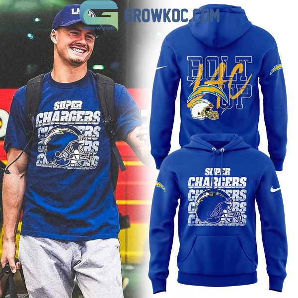 LA.Chargers Super Chargers Bolt Up Hoodie Shirt