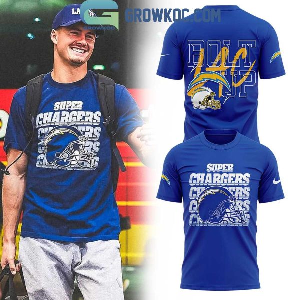 LA.Chargers Super Chargers Bolt Up Hoodie Shirt