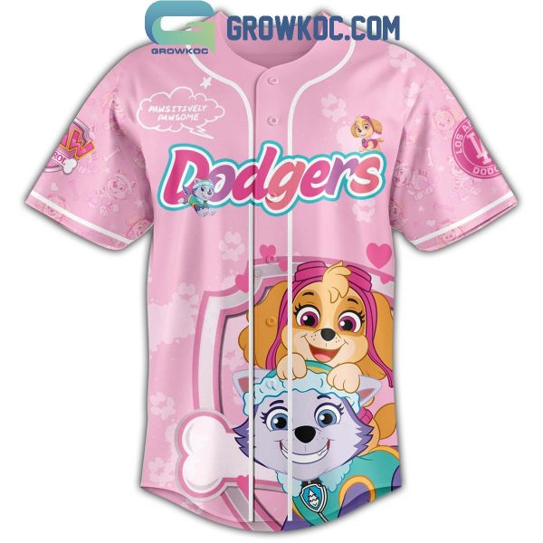 Los Angeles Dodgers x Dog Day With Paw Patrol For Kid And Families 2025 Jersey
